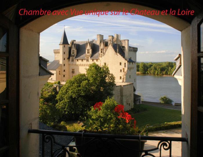 Logis Hotel Le Bussy Montsoreau Bagian luar foto